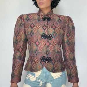 Doncaster Tapestry Blazer Jacket Vintage